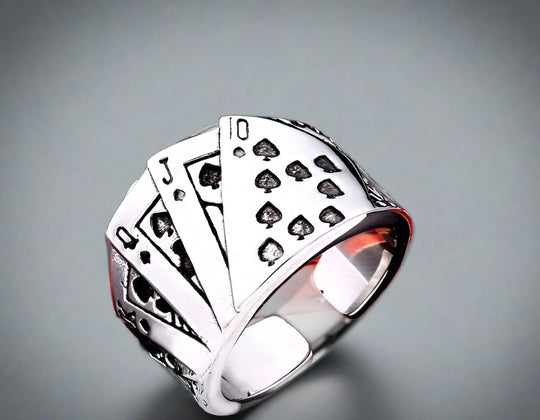 Biker Gothic Rock Men's Ring