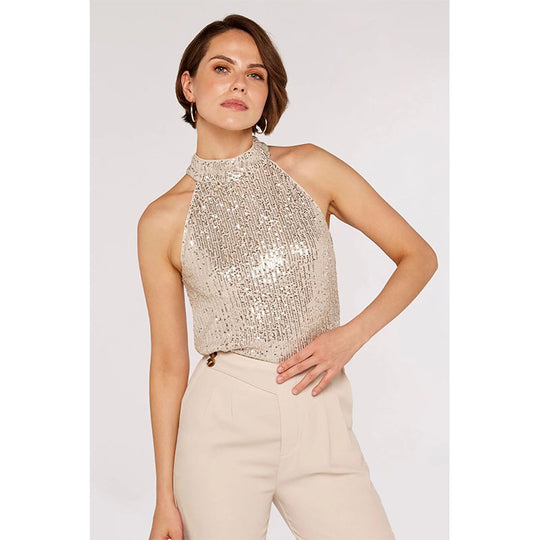 Sequin Sling Party Wild Vest