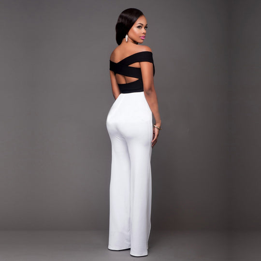 Elegant Slim-Fitting Cool Double Breasted Flared Pants