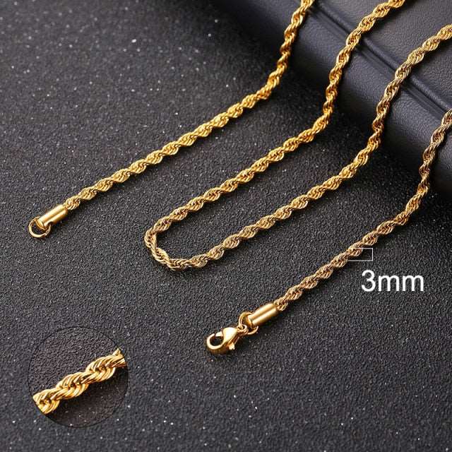 Chain Necklace for Men and Women