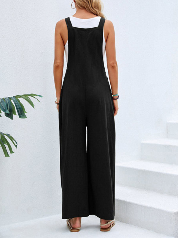 Women's Casual Stylish Bib Trousers