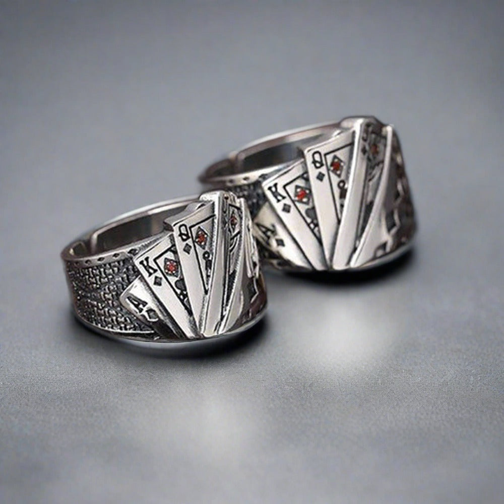 Biker Gothic Rock Men's Ring