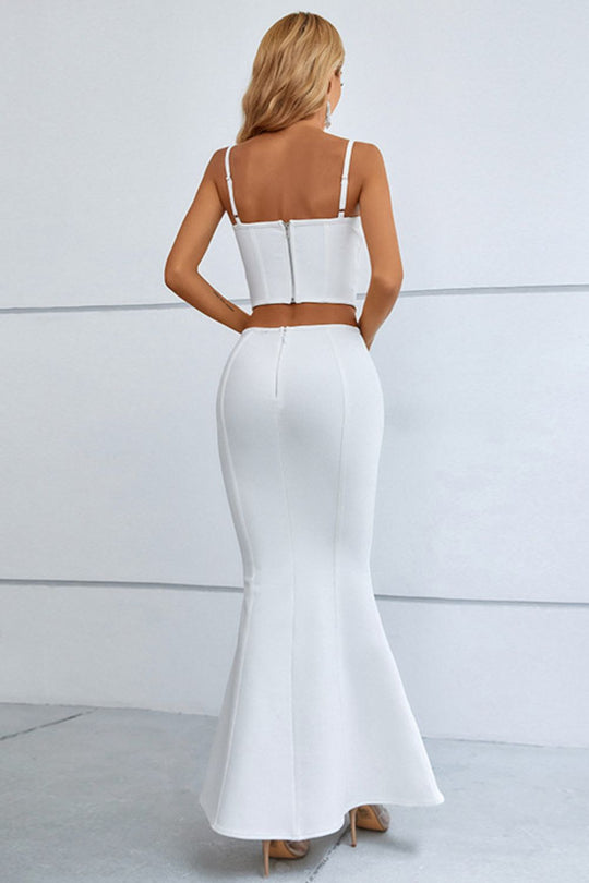 Cutout Cami Skirt Set A luxurious dress for classic events