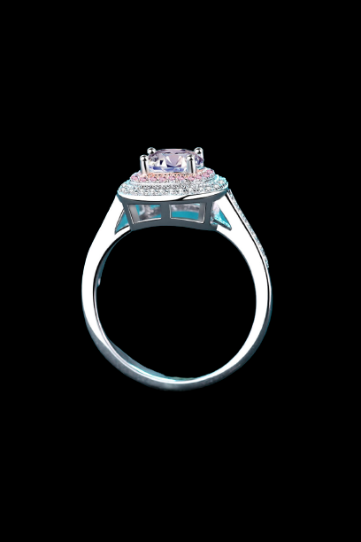 Moissanite Ring 1 carat