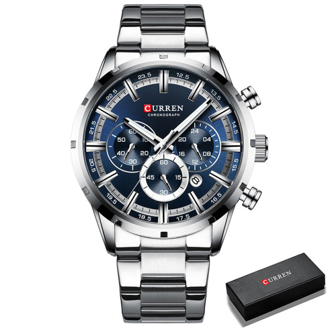 Men Quartz Watch luxurious and stylish Top Brand.