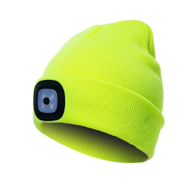 LED Lighted Bonnets LED flashlight to light your way