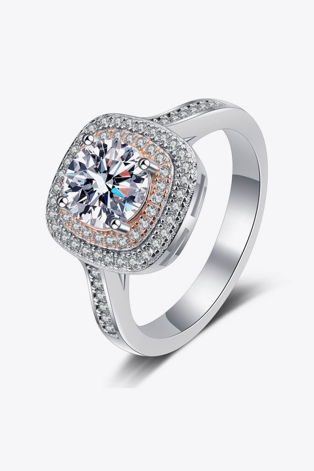 Moissanite Ring 1 carat