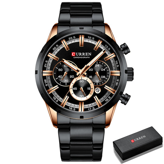 Men Quartz Watch luxurious and stylish Top Brand.