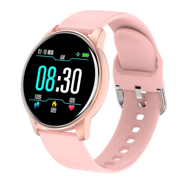 Fitness heart rate bracelet, smart watch, pink smart watch