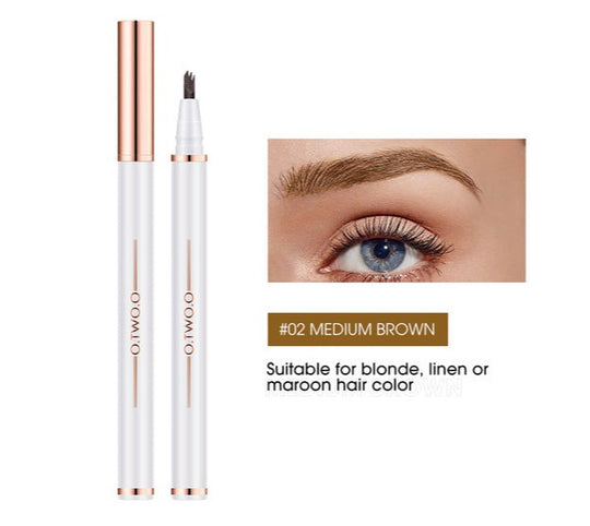 Waterproof Eyebrow Pencil in medium brown