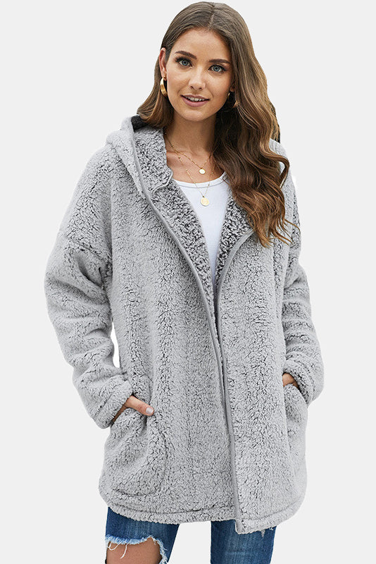 Hooded Teddy Coat