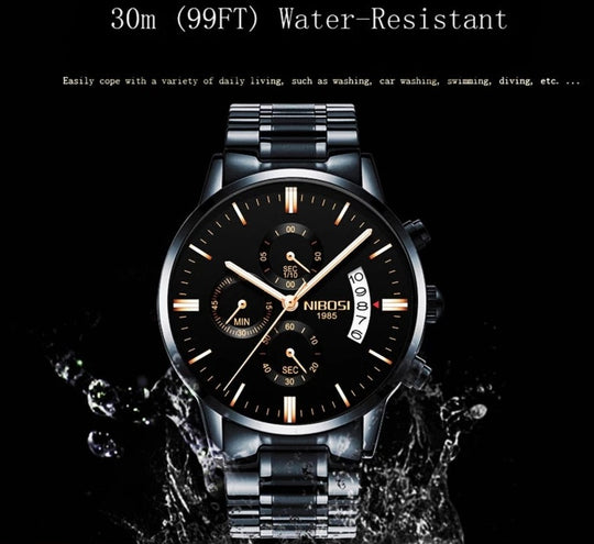 Men's Elegant Wrist Watches