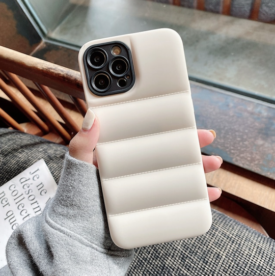 Jacket Puffer Bumper Matte Phone Case