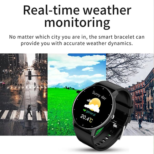 Fitness heart rate Bracelet Smart Watch waterproof