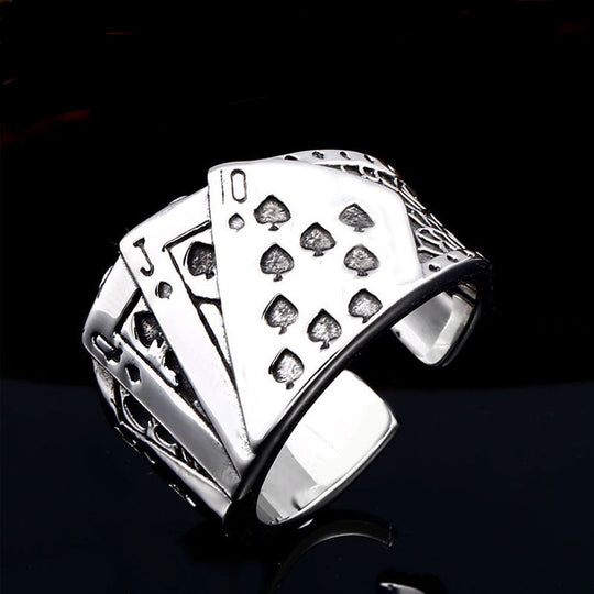 Biker Gothic Rock Men's Ring